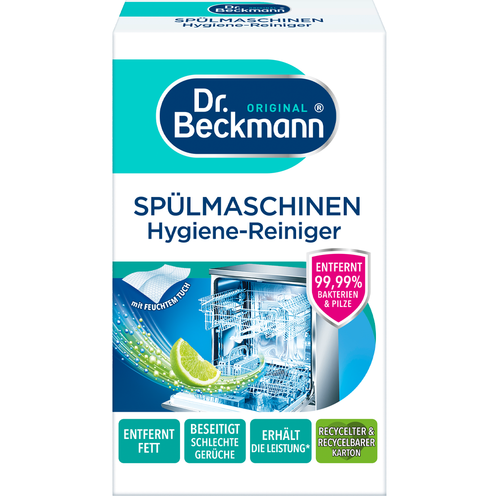 Bild: Dr. Beckmann Spülmaschinen Hygiene-Reiniger 