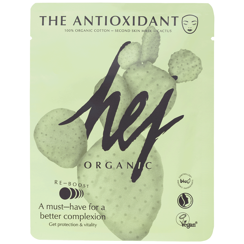 Bild: hej organic Tuchmaske Antioxidant 