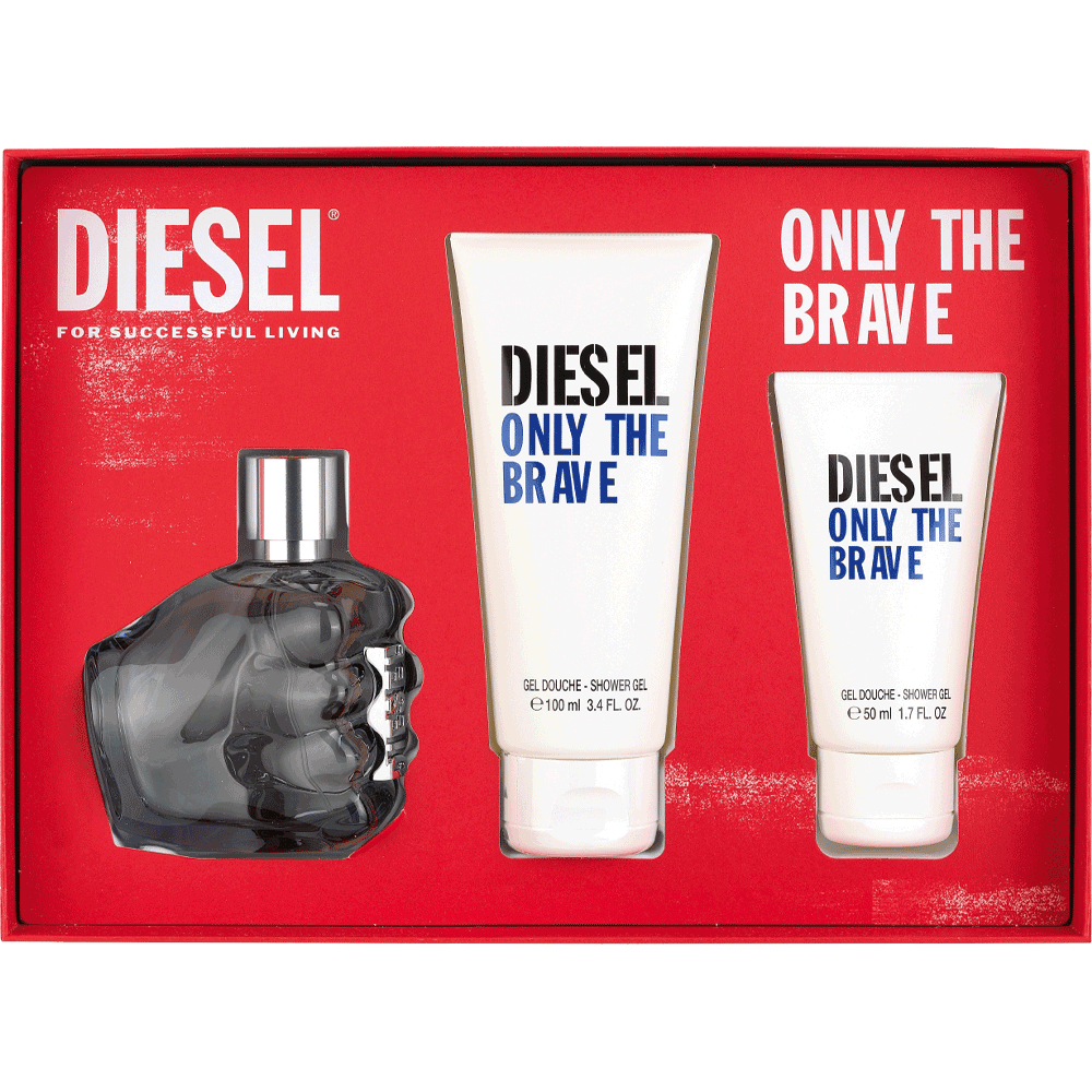 Bild: Diesel Only the Brave Geschenkset Eau de Toilette 75 ml + Duschgel 100 ml & 50 ml 