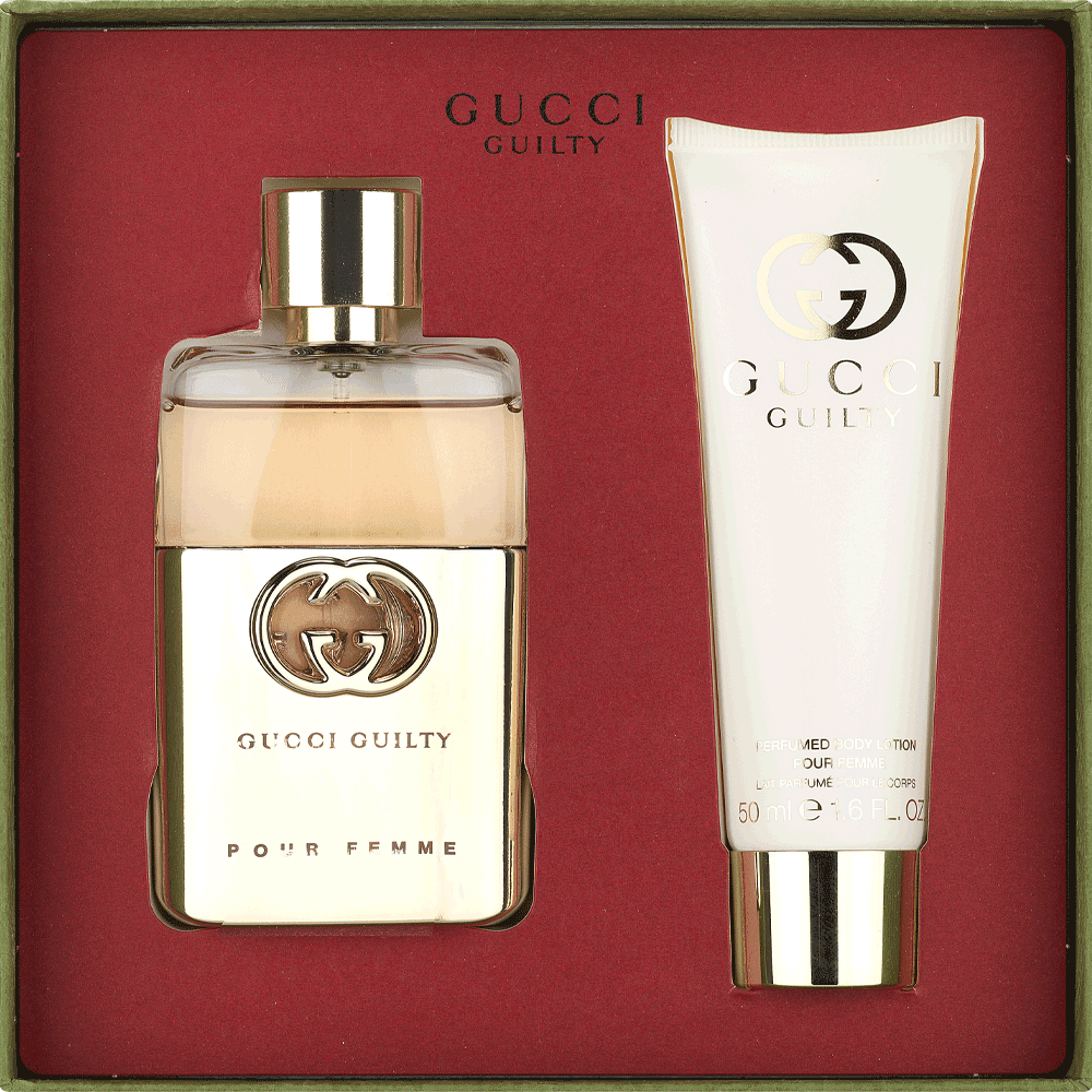 Bild: Gucci Guilty Pour Femme Geschenkset Eau de Parfum 50 ml + Bodylotion 50 ml 