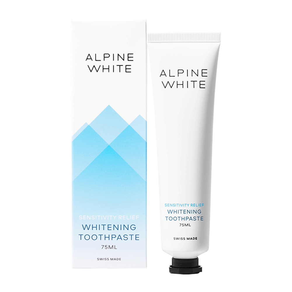 Bild: Alpine White Whitening Zahnpasta Sensitive Relief 