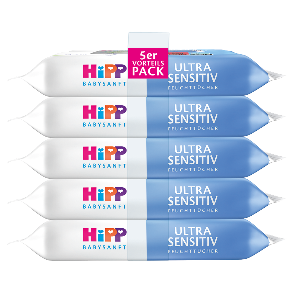 Bild: HiPP Babyfeuchttücher Ultra Sensitiv 