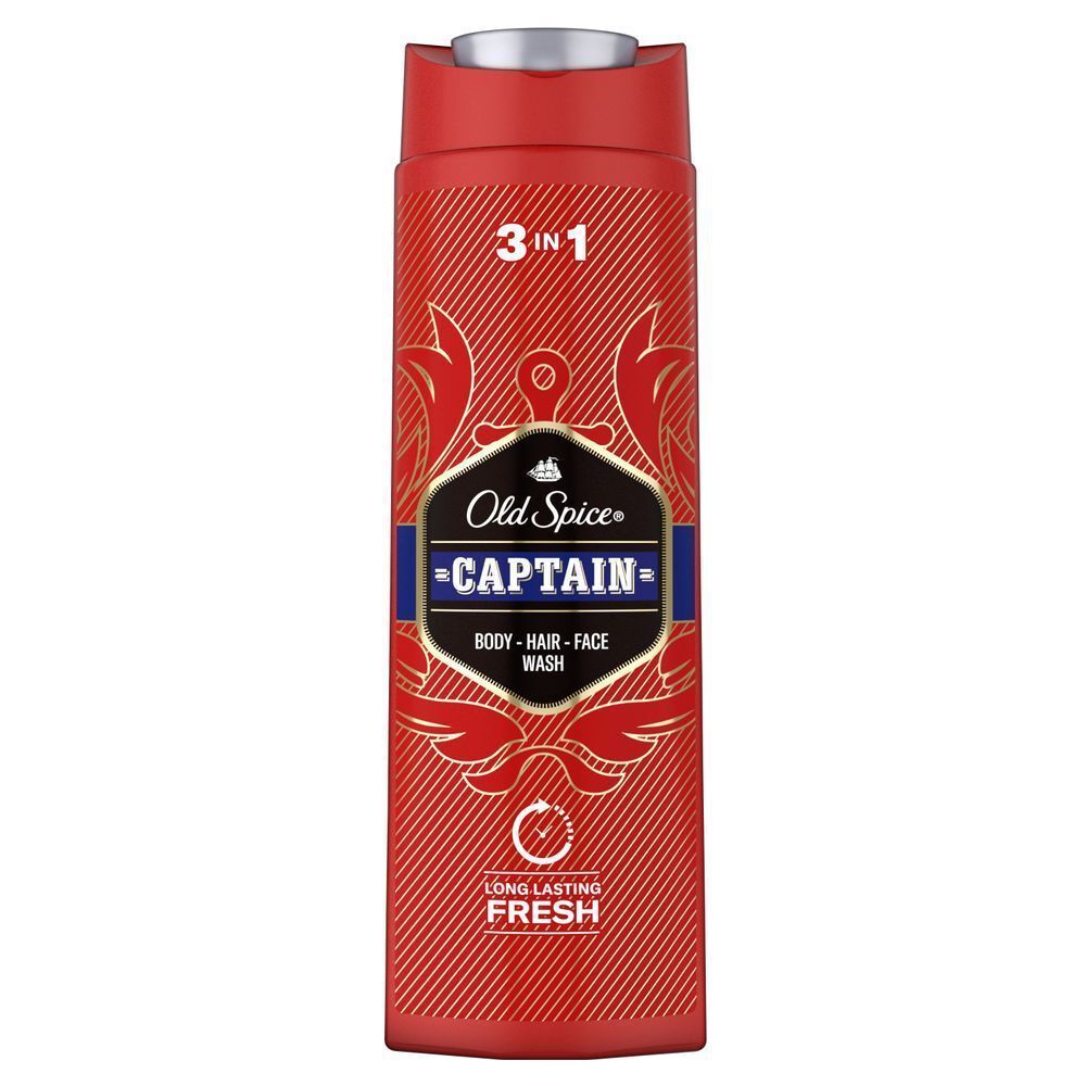 Bild: Old Spice Captain Duschgel & Shampoo Für Männer 