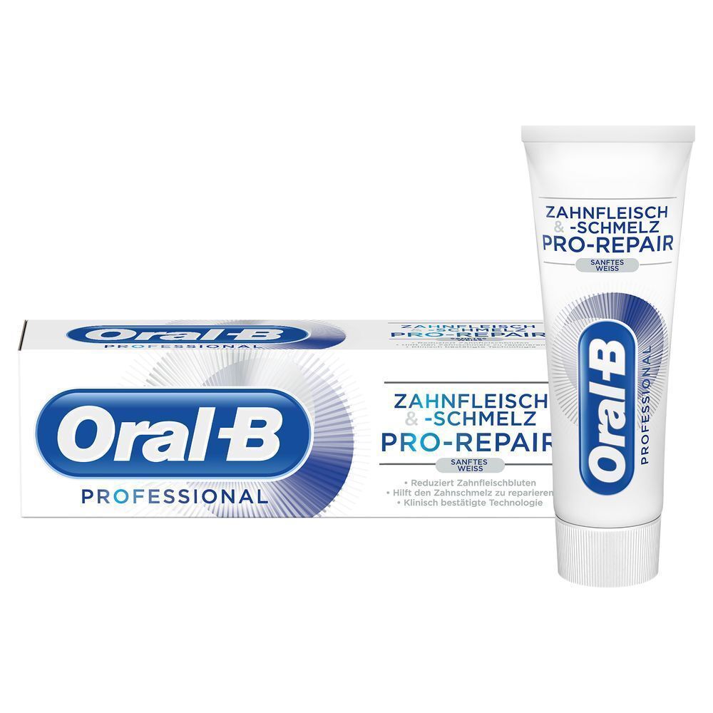 Bild: Oral-B Professional Zahnfleisch und -schmelz Pro-Repair Zahnpasta 