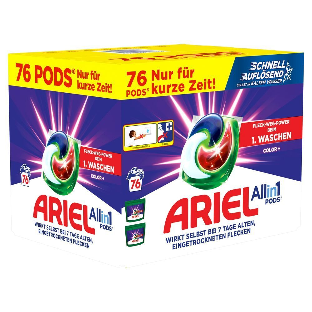 Bild: ARIEL All-in-1 PODS® Waschmittelkapseln 
