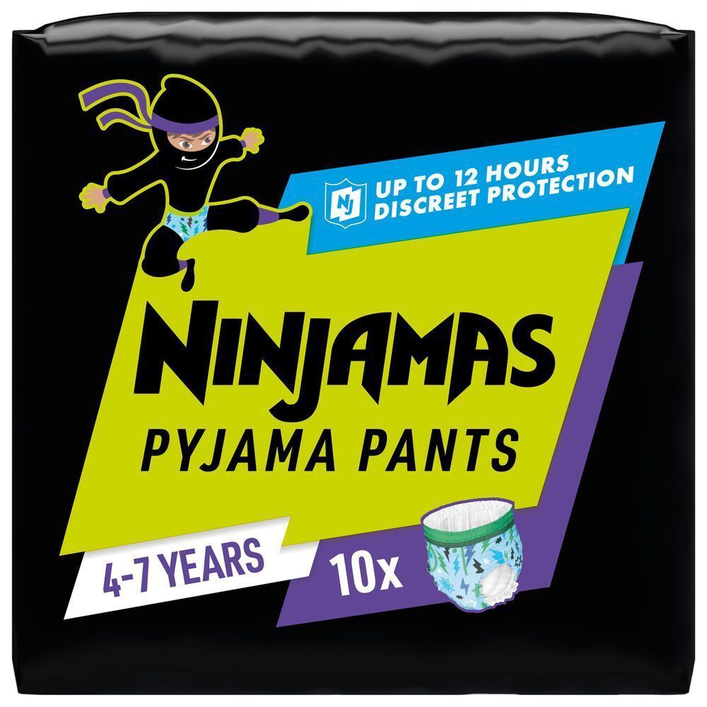 Bild: Ninjamas Absorbierende Nachthöschen Für Jungs, 4-7 Jahre 