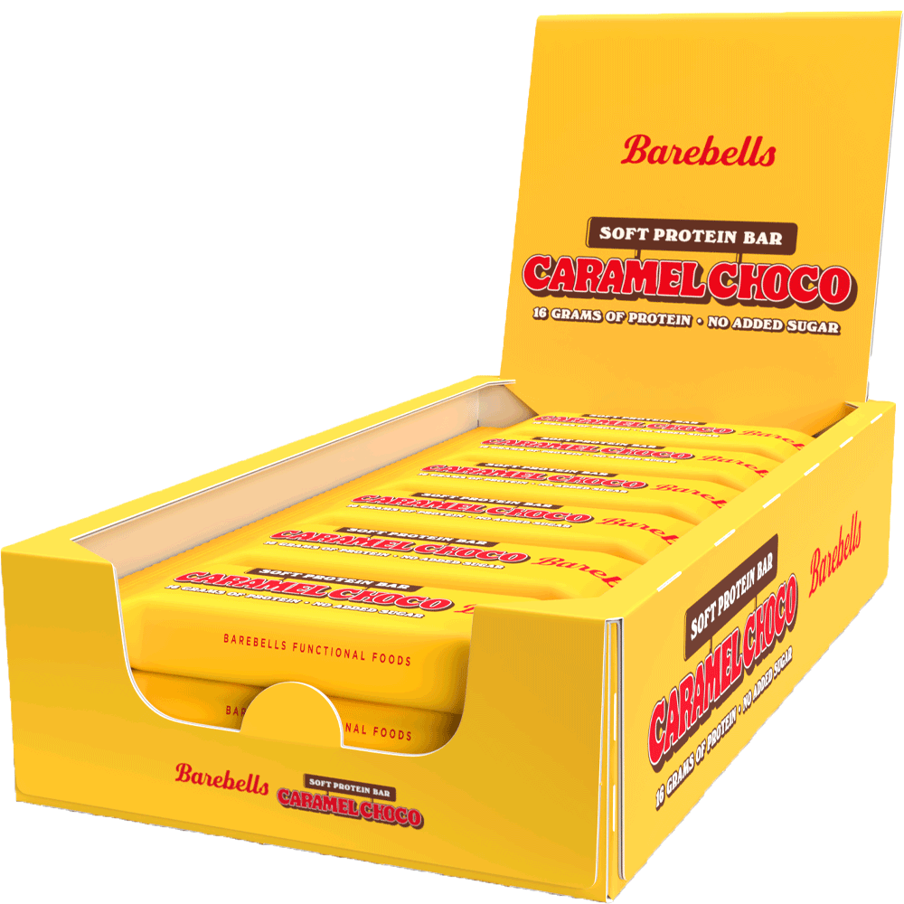 Bild: Barebells Proteinriegel Caramel Choco 