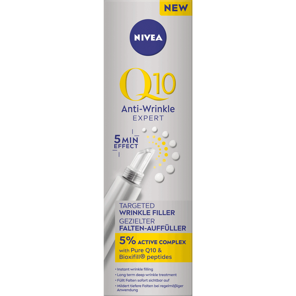 Bild: NIVEA Gezielter Falten-Auffüller Q10 Anti-Wrinkle Expert 