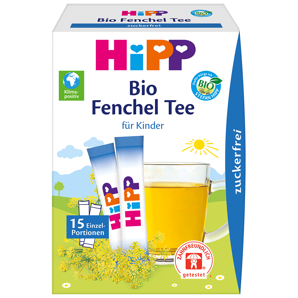 Bild: HiPP Bio Fenchel Tee für Kinder 