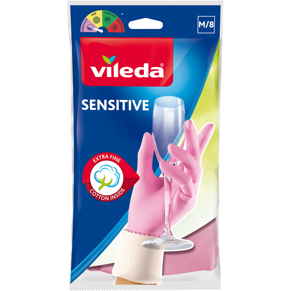 Bild: vileda Handschuhe Sensitive 