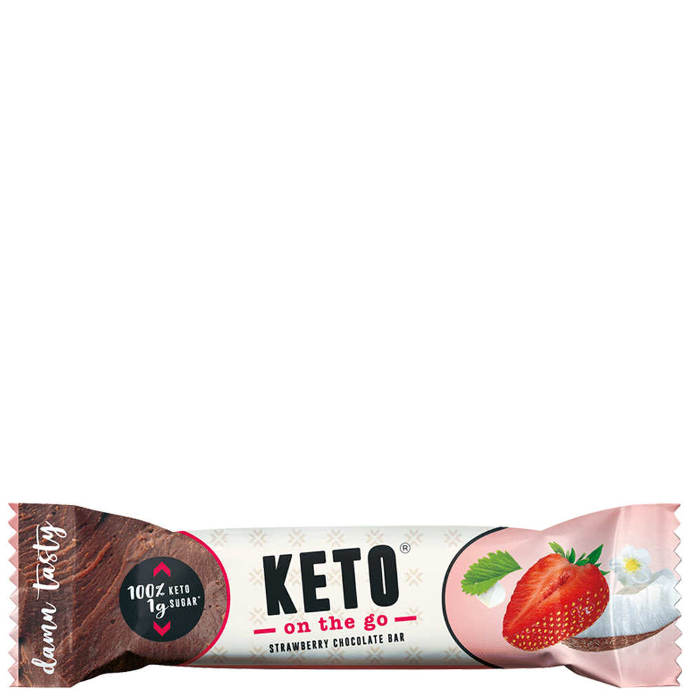 Bild: KETO on the go Strawberry Chocolate 