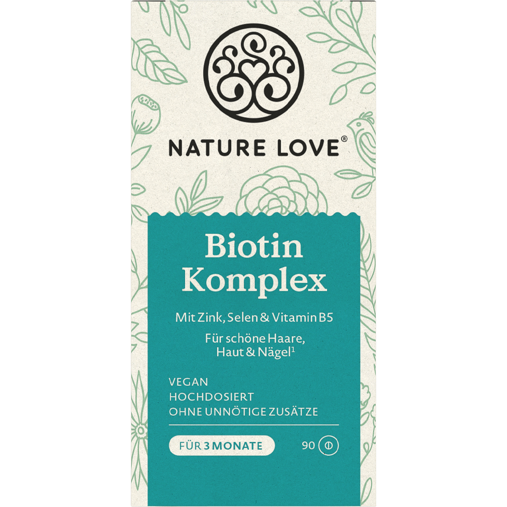Bild: NATURE LOVE Biotin Komplex 