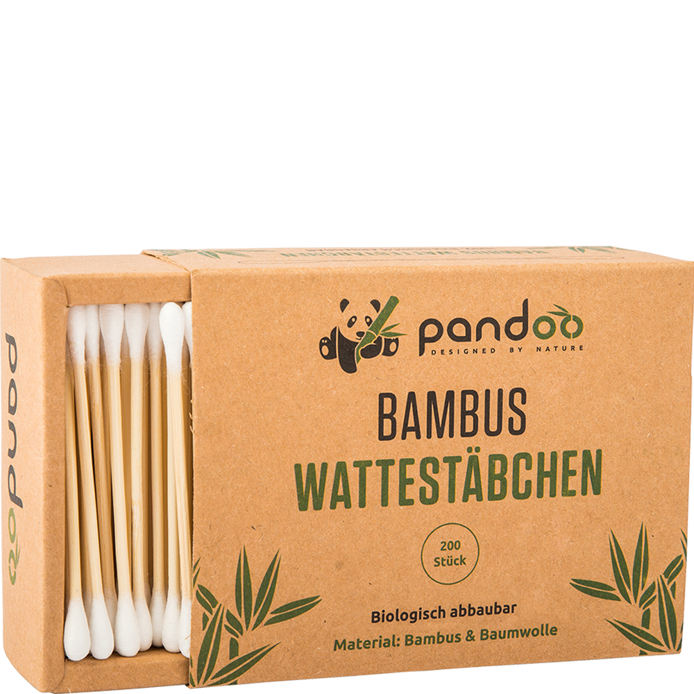 Bild: pandoo Bambus Wattestäbchen 