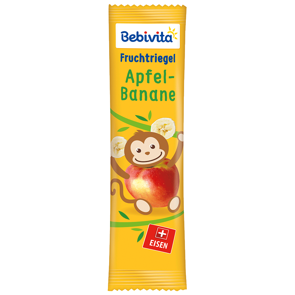 Bild: Bebivita Früchtriegel Apfel Banane 