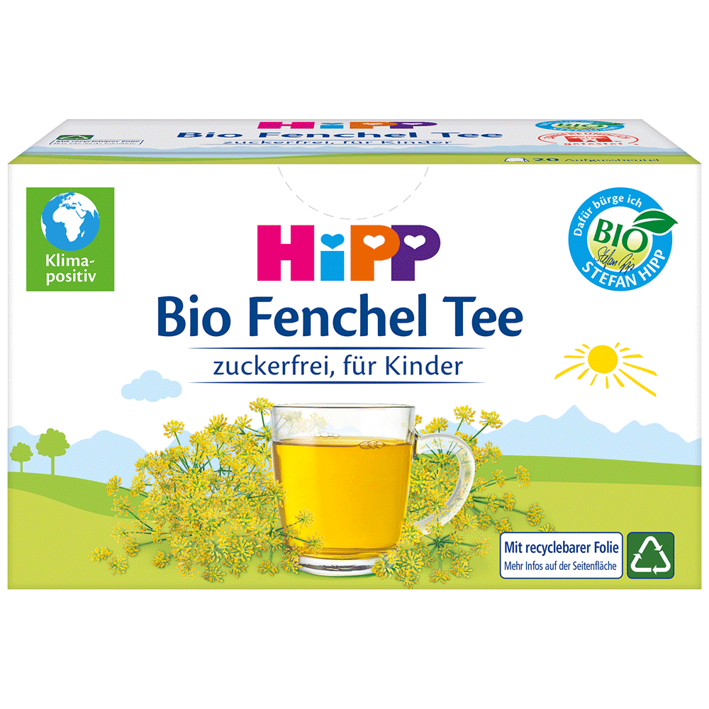 Bild: HiPP Bio Fenchel Tee für Kinder 