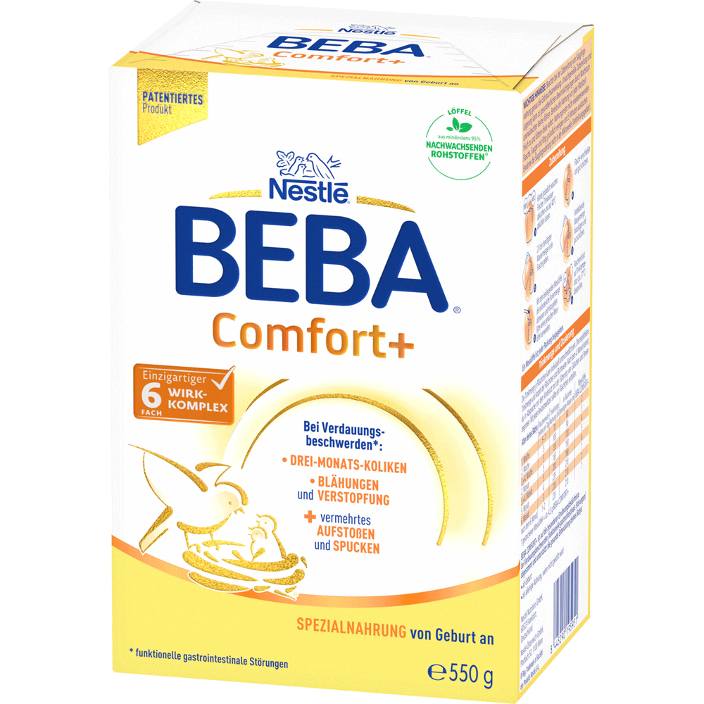 Bild: BEBA Comfort+ Spezialnahrung 