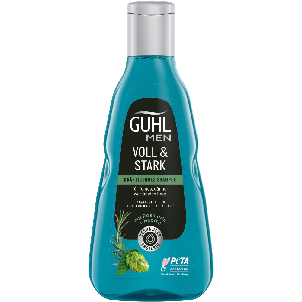 Bild: GUHL Voll & Stark kräftigendes Shampoo Men 