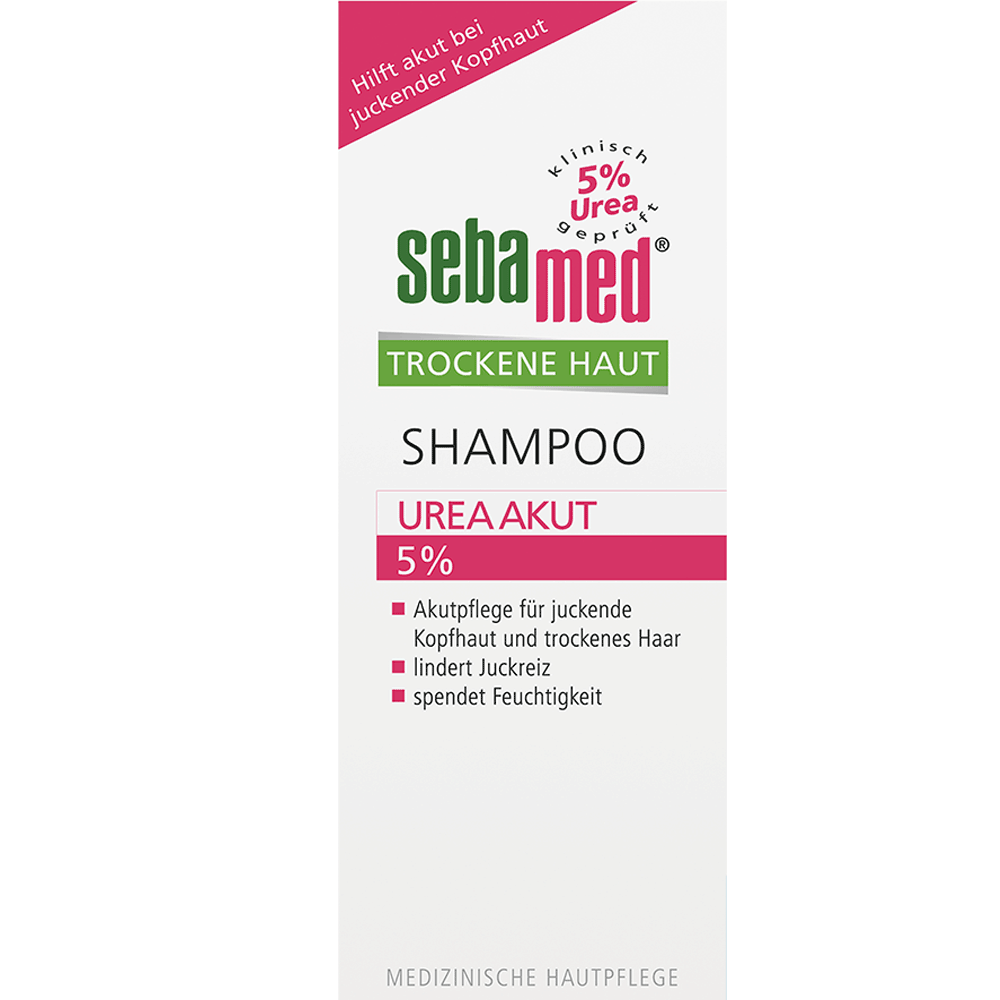 Bild: sebamed Trockene Haut Shampoo Urea Akut 5% 