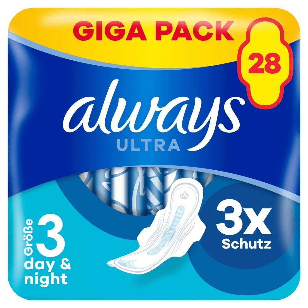 Bild: always Ultra Damenbinden Tag Und Nacht 