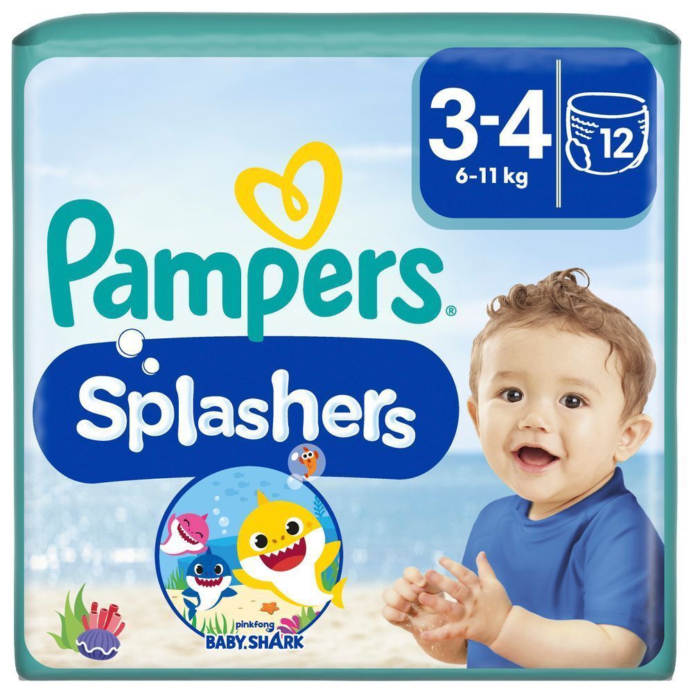 Bild: Pampers Splashers Größe 3-4, 6-11kg 