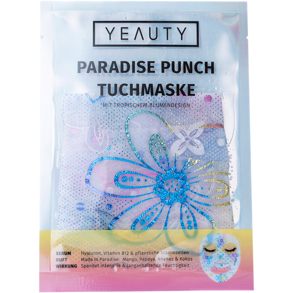 Bild: YEAUTY Tuchmaske Paradise Punch 