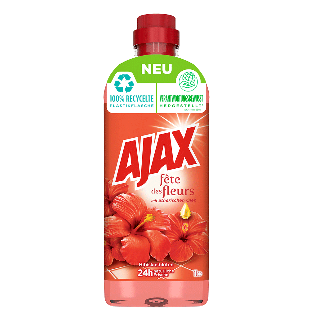 Bild: Ajax Allzweckreiniger Hibiskusblüte 