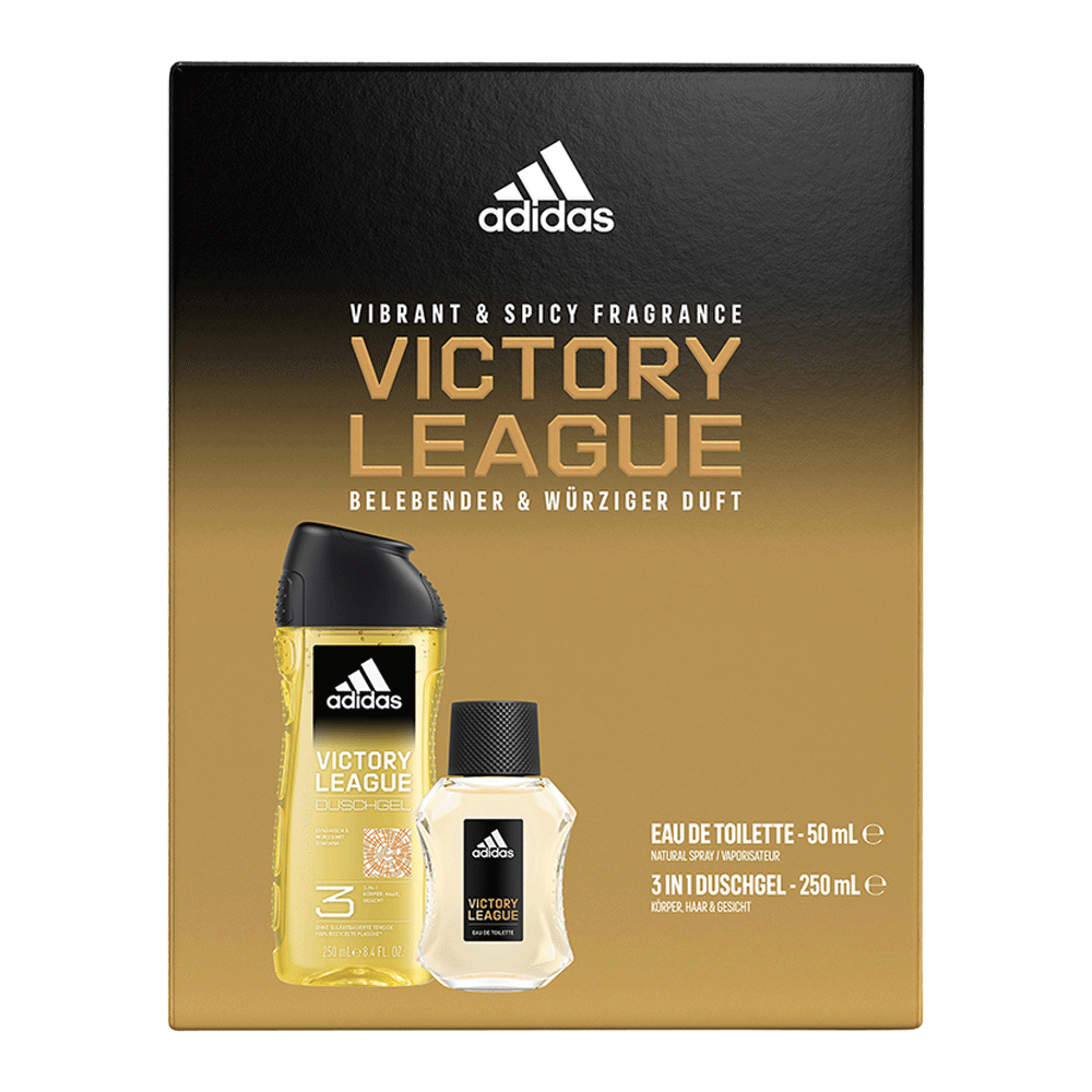 Bild: adidas Victory League Geschenkset Eau de Toilette 50 ml + Duschgel 250 ml 