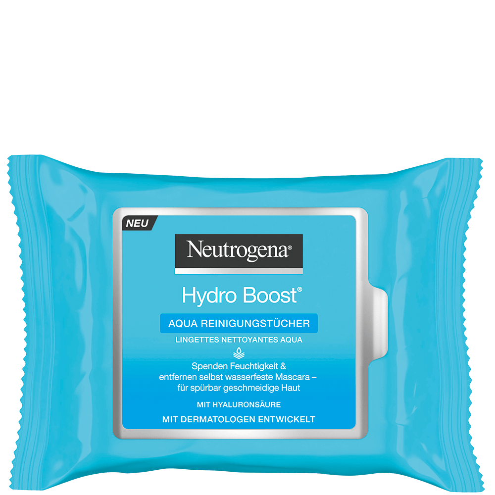 Bild: Neutrogena Hydro Boost Aqua Reinigungstücher 