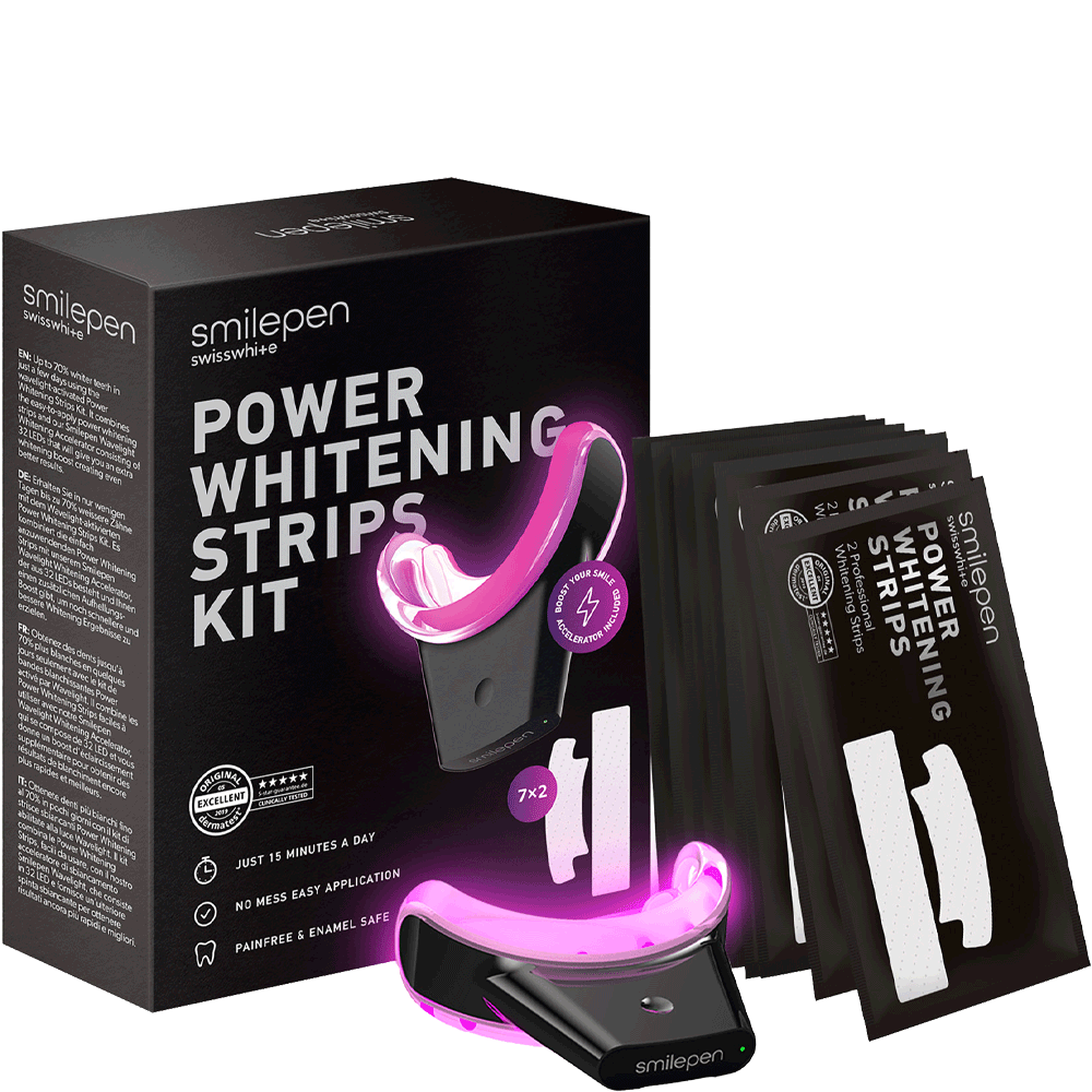 Bild: Smilepen Power Whitening Strips Kit 