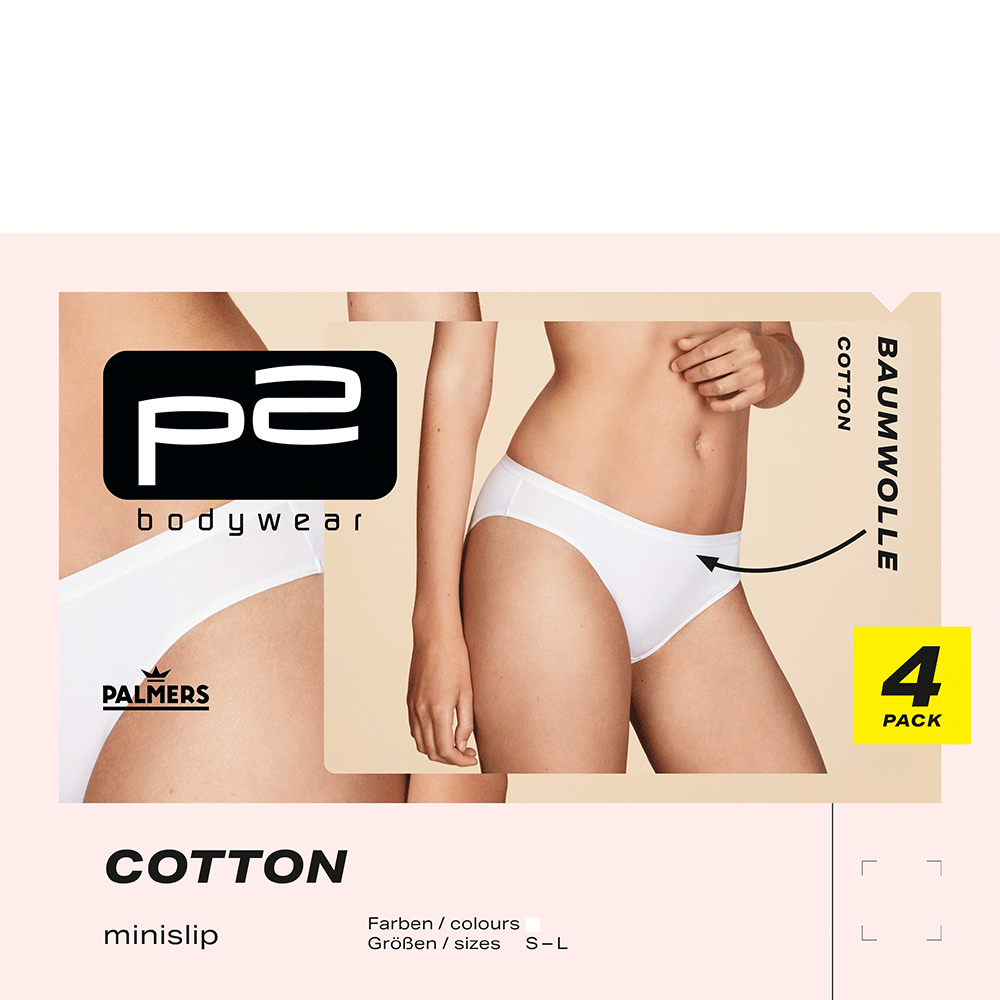 Bild: p2 Cotton Minislip weiß