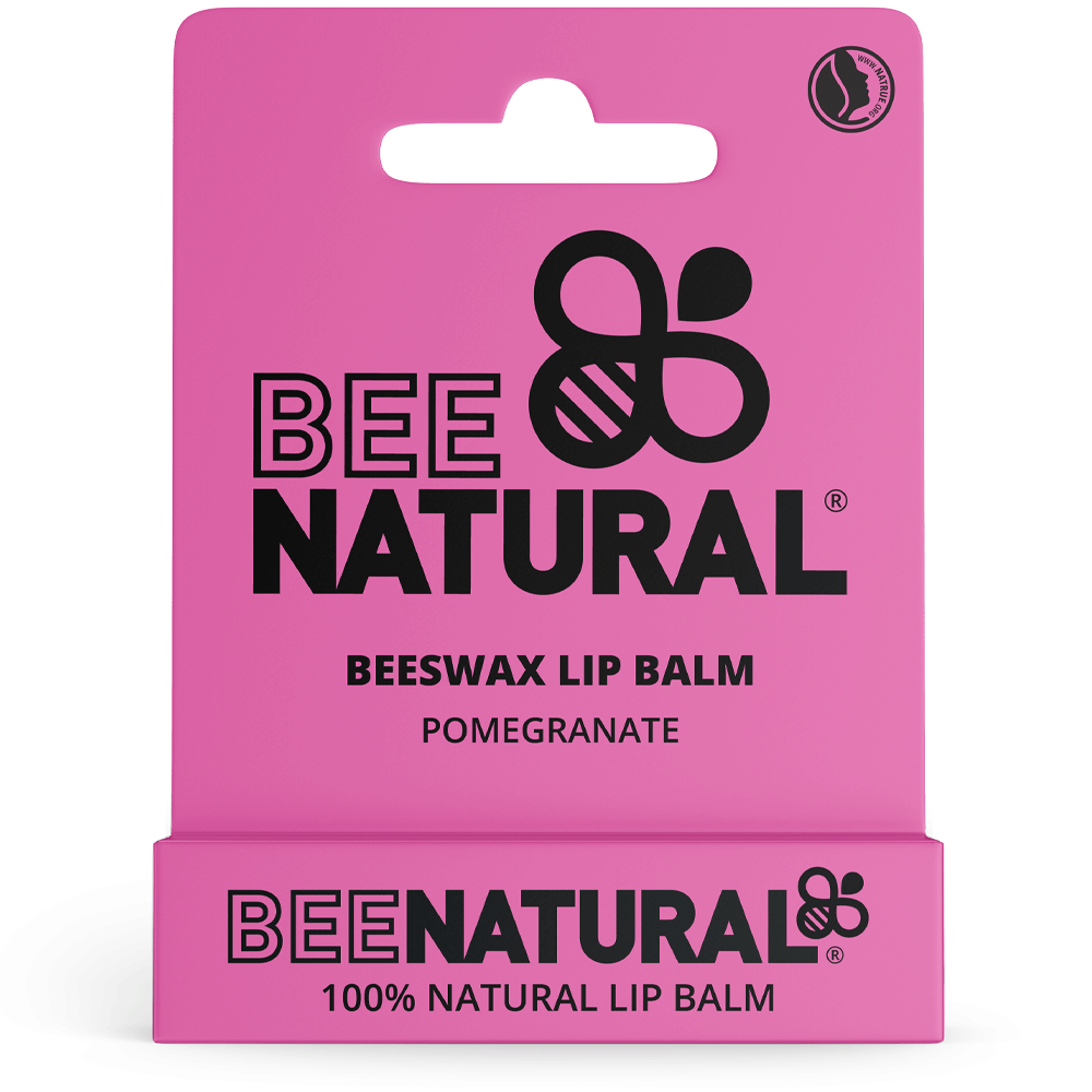 Bild: Bee Natural Lippenbalsam Granatapfel 