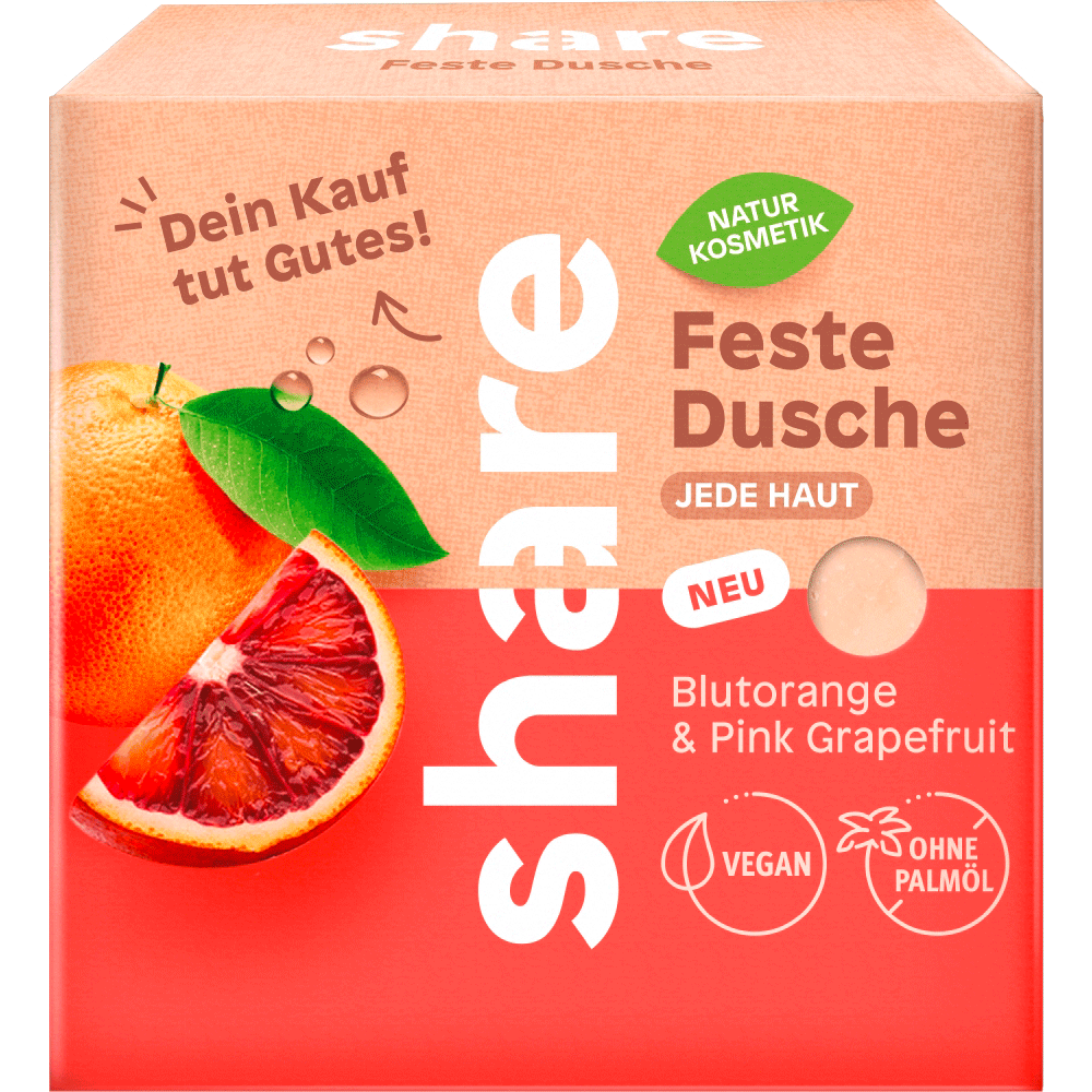Bild: share Festes Duschgel Grapefruit 