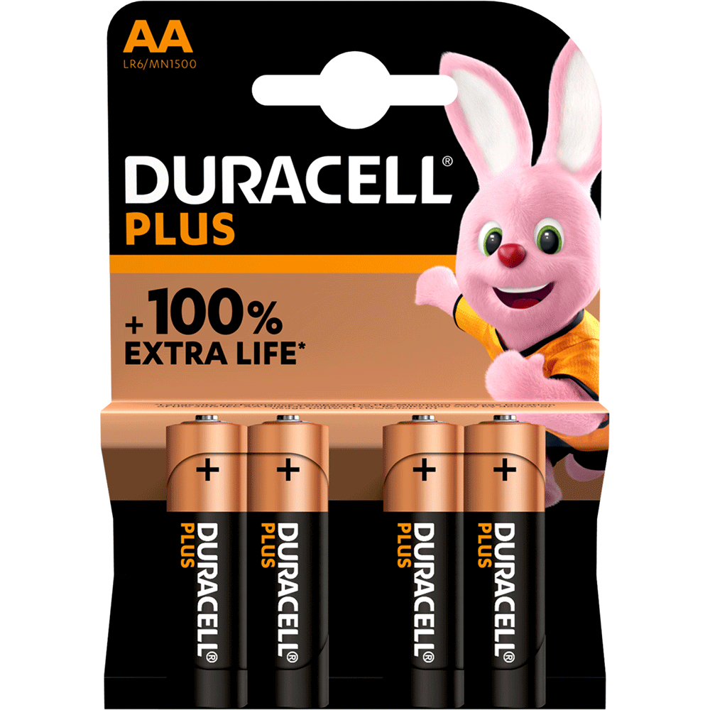 Bild: DURACELL Plus AA Batterien 
