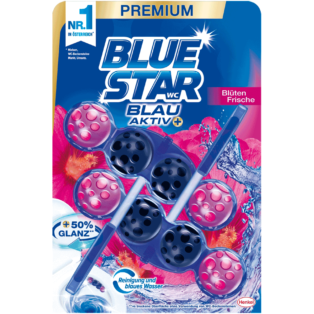 Bild: Blue Star Blau-Aktiv Blütenfrische 