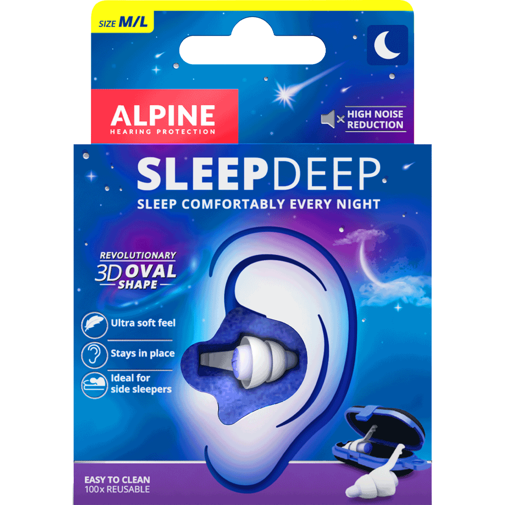 Bild: Alpine Pluggies Sleep Deep, Gehörschutz 