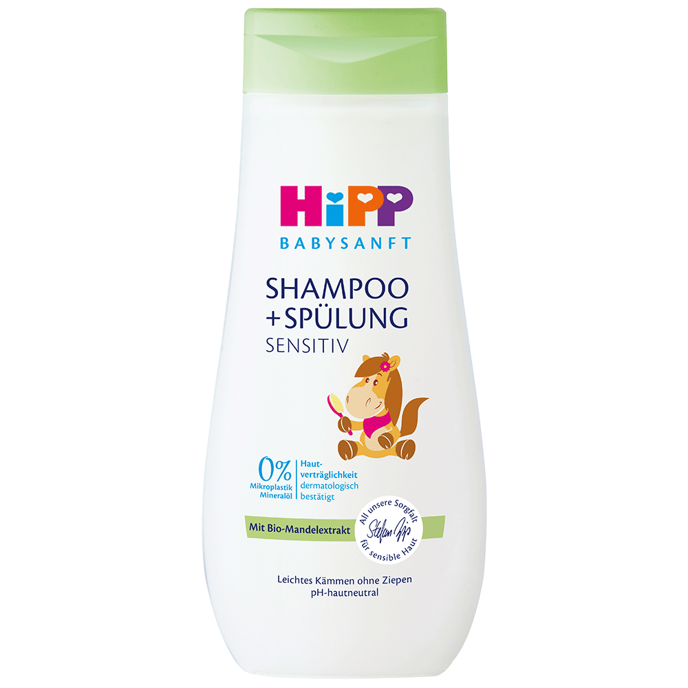 Bild: HiPP Babysanft Shampoo + Spülung Sensitiv 