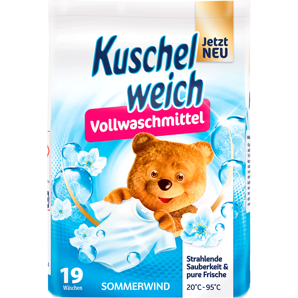 Bild: Kuschelweich Vollwaschmittel Pulver Sommerwind 