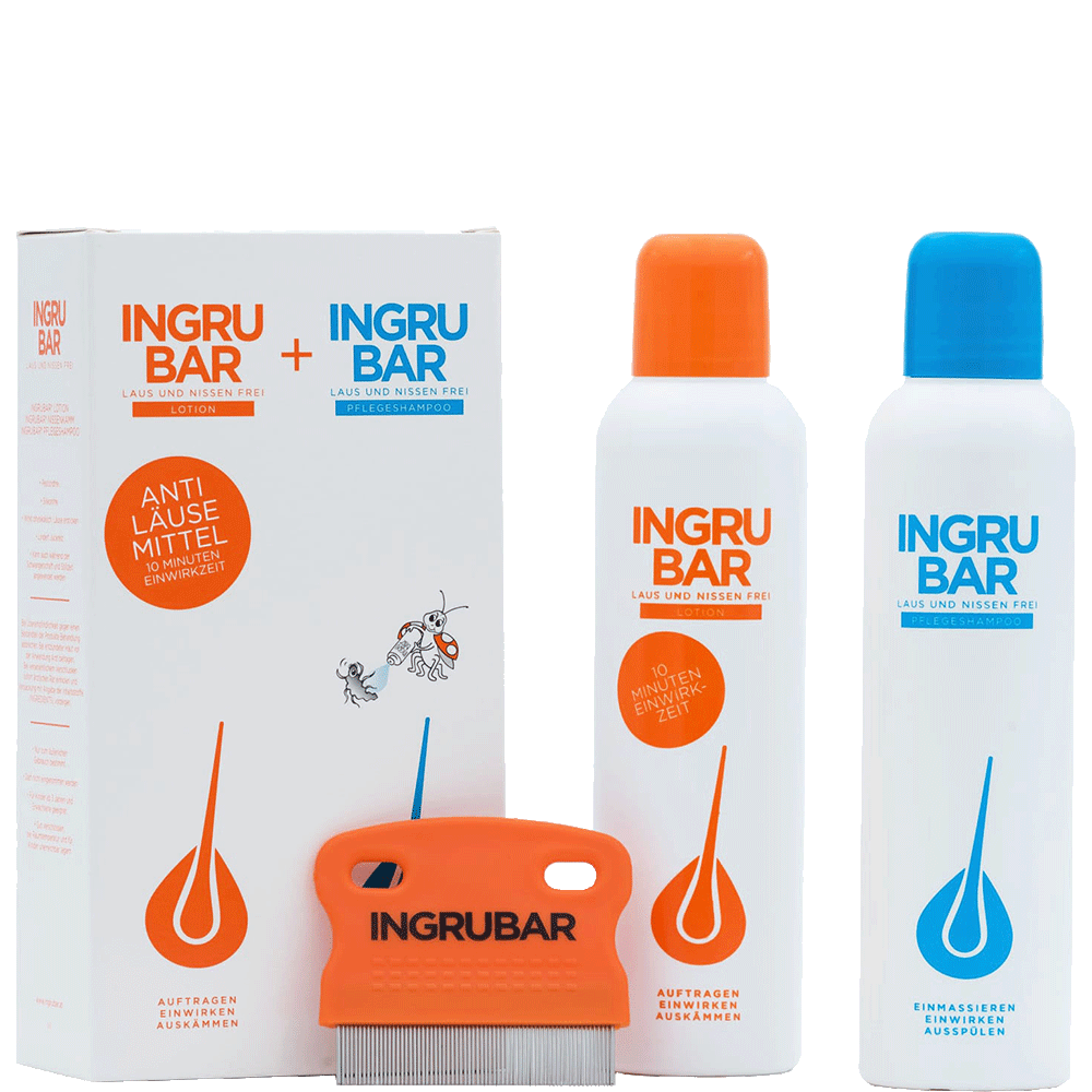Bild: INGRUBAR Laus & Nissen frei Shampoo + Lotion 