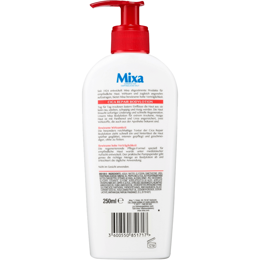 Bild: Mixa Urea Cia Repair Body Milk 