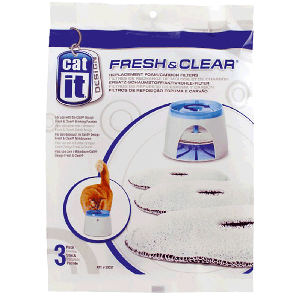 Bild: catit Ersatz-Filtereinsatz für Catit Fresh und Clear Trinkbrunnen 