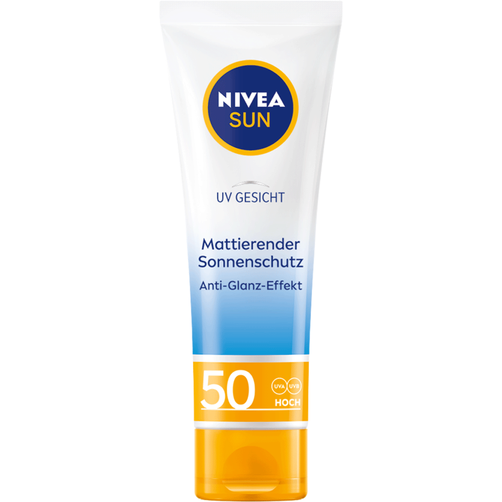 Bild: NIVEA Sun UV Gesicht mattierender Sonnenschutz LSF 50 