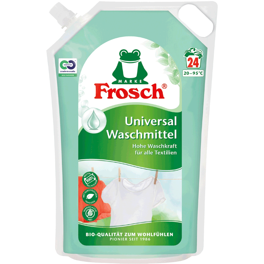 Bild: Frosch Waschmittel Universal 