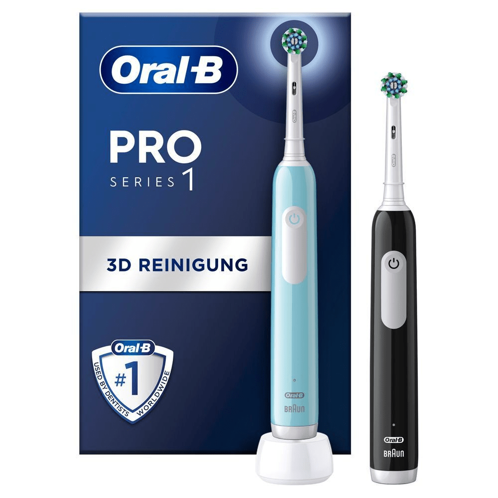 Bild: Oral-B Pro Series 1 Duopack Elektrische Zahnbürsten 