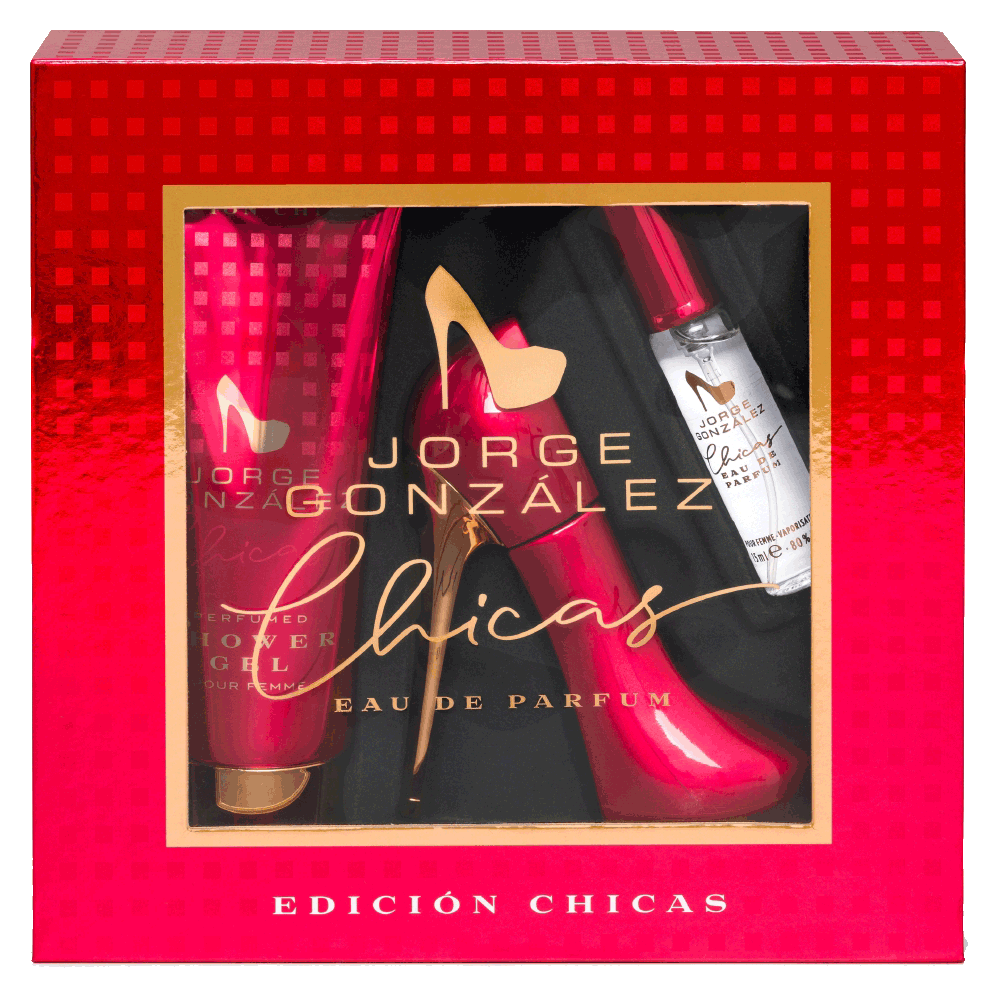 Bild: Jorge Gonzalez Chicas Geschenkset Eau de Parfum 50 ml + 15 ml + Duschgel 120 ml 