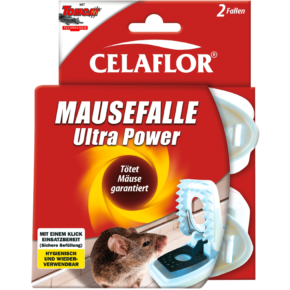 Bild: CELAFLOR Celaflor Mausefalle Ultra Power 2 Stk. 