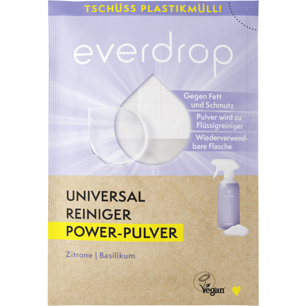 Bild: Everdrop Universal Reiniger Power Pulver Nachfüllung 
