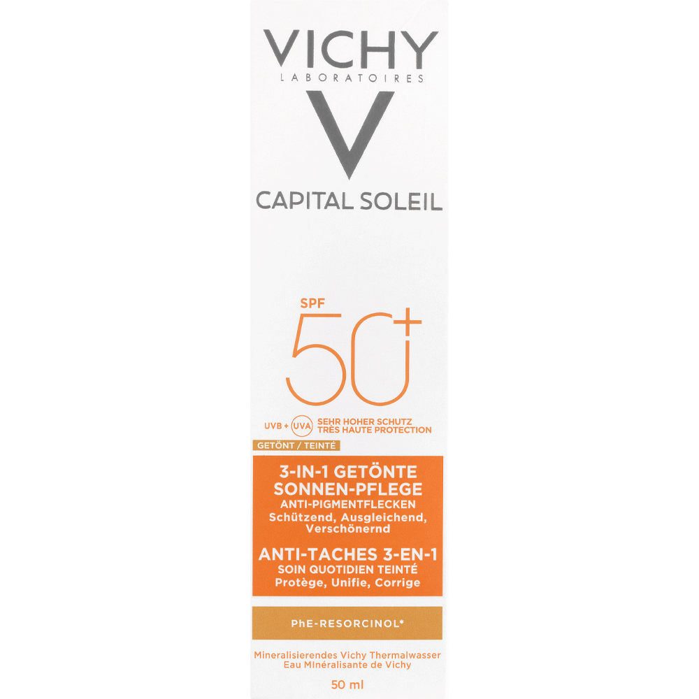 Bild: Vichy Capital Soleil Anti-Pigmentflecken LSF 50+ 