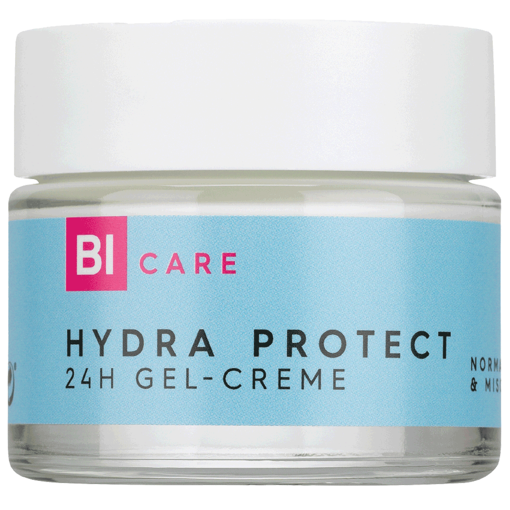 Bild: BI CARE Gesichtscreme Hydra Protect 24h Gel-Creme 