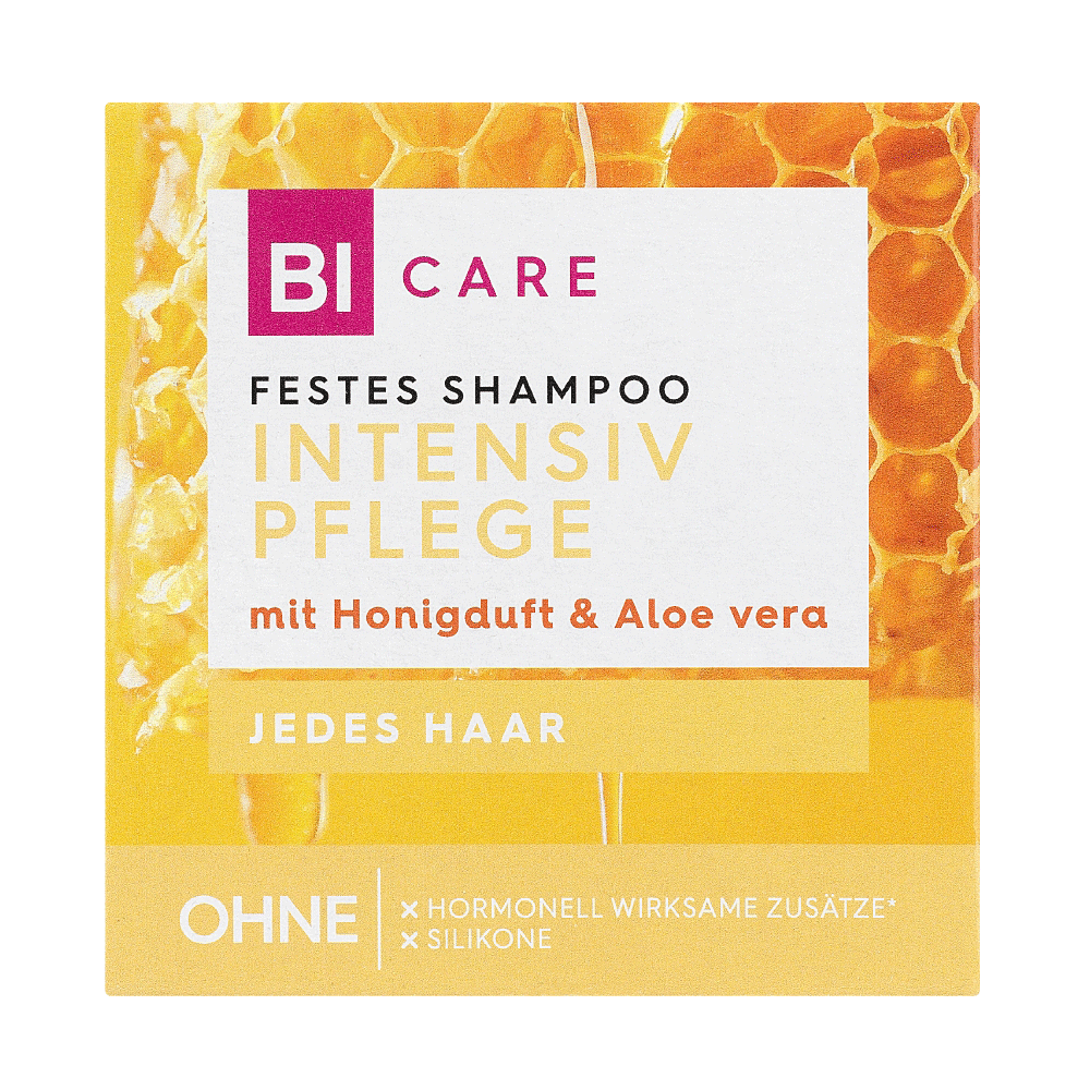 Bild: BI CARE Festes Shampoo Intensivpflege 