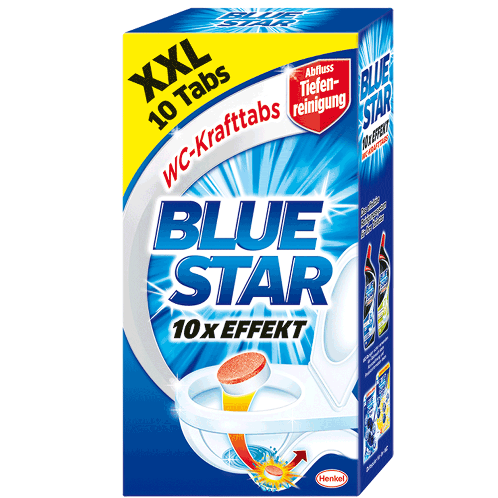 Bild: Blue Star 10x Effekt WC-Kraft-Tabs 